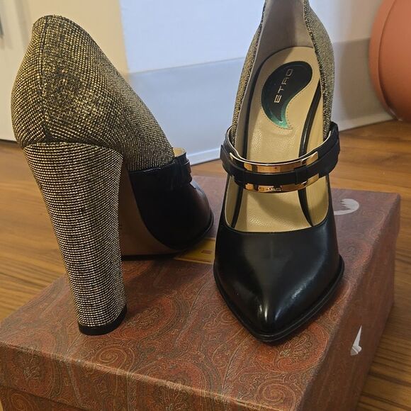 Etro Shoes - Etro Runway MaryJanes